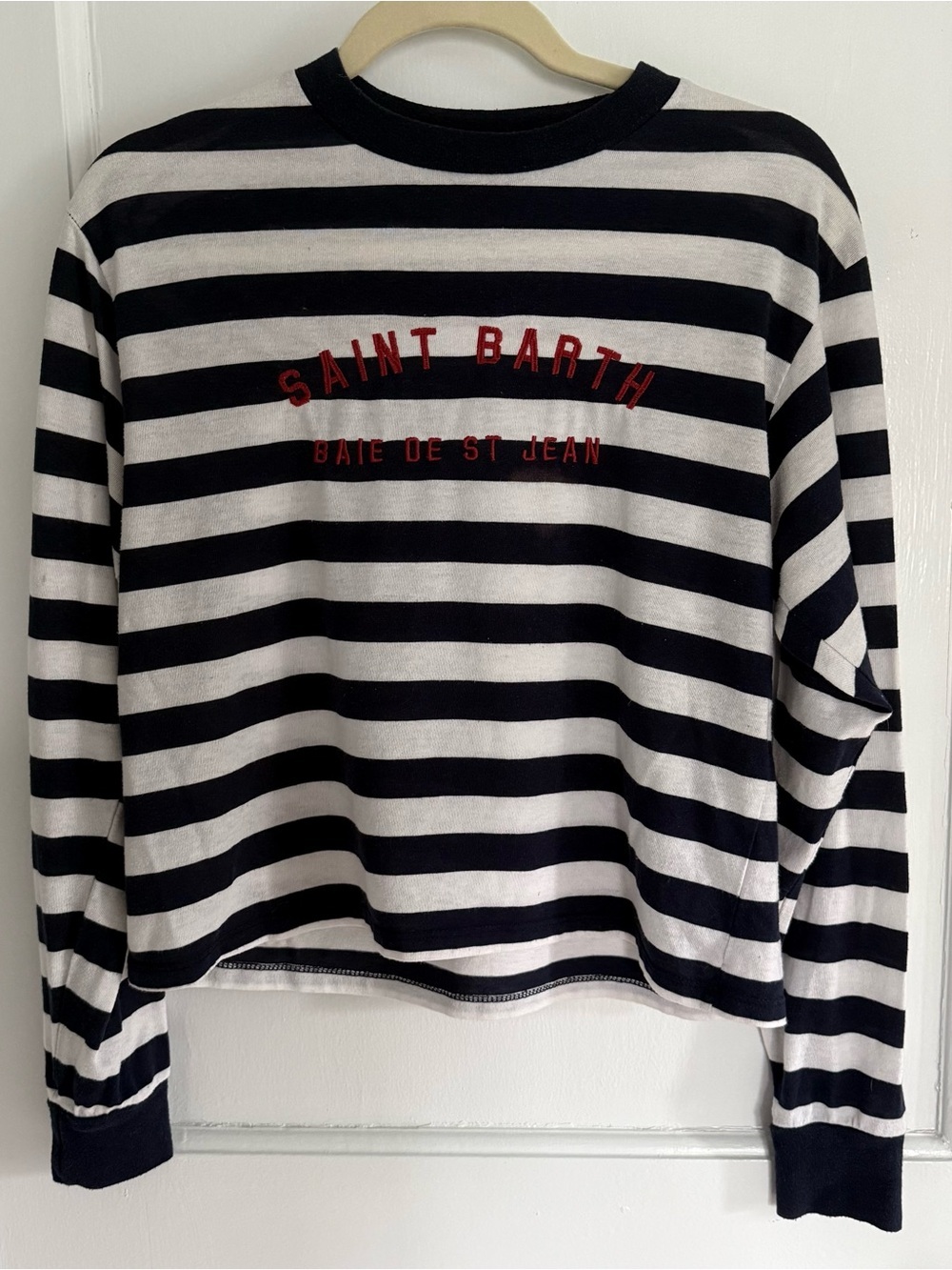Brandy Melville Gretchen Saint Barth Striped Long Sleeve Top